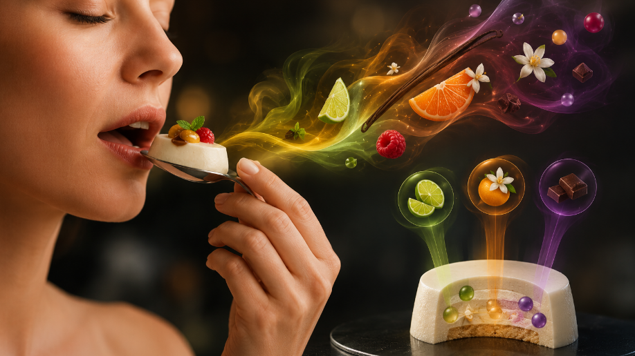 ¿Y si el sabor de un alimento evolucionara en cada bocado?